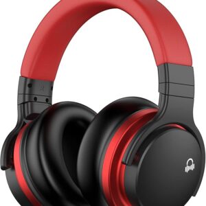 MOVSSOU E7 Active Noise Cancelling Headphones Bluetooth Headphones