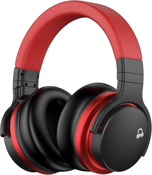MOVSSOU E7 Active Noise Cancelling Headphones Bluetooth Headphones