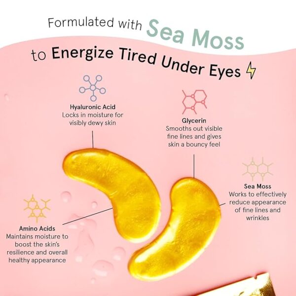 Grace & Stella Award Winning Under Eye Mask - Travel Essentials - Image 3