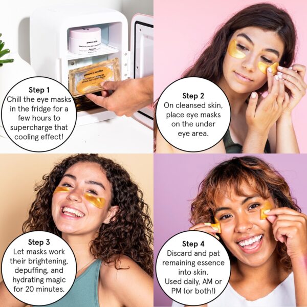 Grace & Stella Award Winning Under Eye Mask - Travel Essentials - Image 6