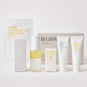 Beginner Edition Skincare Set | USDA Organic Jojoba Oil