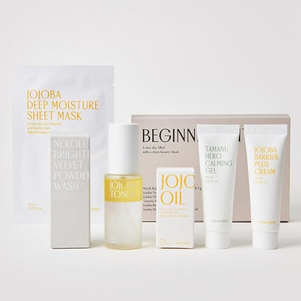 Beginner Edition Skincare Set | USDA Organic Jojoba Oil