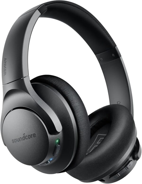 Wireless Bluetooth Headphones – Over Ear, 60H Playtime, Deep Bass Sound
