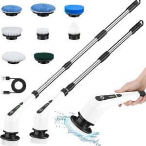 Electric Spin Scrubber, Cordless Cleaning Brush