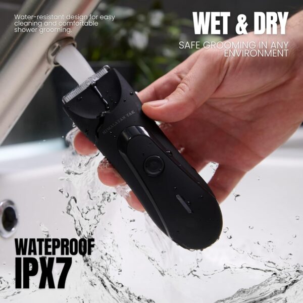 Dual Head Groin & Body Grooming Pubic Hair Trimmer for Men & Women Electric Shaver Bikini Trimmer - Image 8