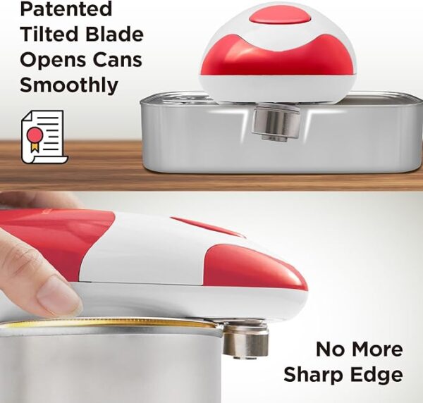Auto Electric Can Opener: Open Your Cans with A Simple Press of Button - Image 2