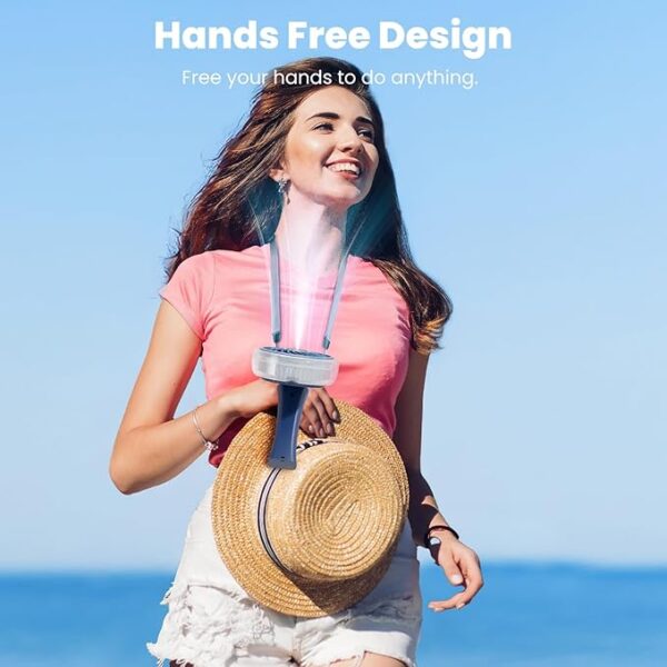 Handheld Mist Fan Upgraded Rechargeable Personal Mister Fan, - Image 2