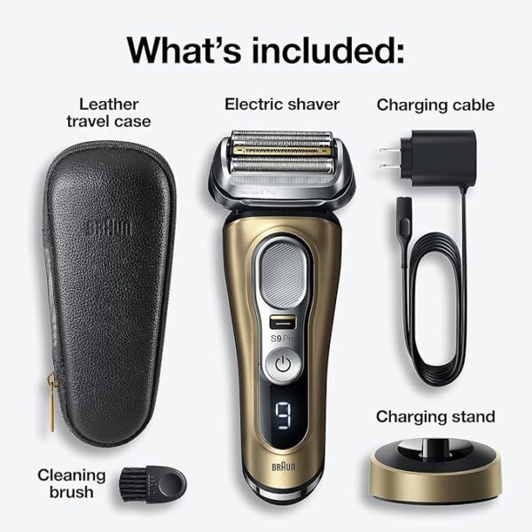 Braun Series 9 Pro Electric Shaver – Best Ultimate 5-in-1 Grooming Kit for Men (Wet & Dry, 2025 UK) - Image 4