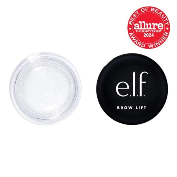 e.l.f. Brow Lift, Clear Eyebrow Shaping Wax For Holding Brows In Place, Creates A Fluffy Feathered Look, Vegan & Cruelty Free, Clear 100% - Image 4