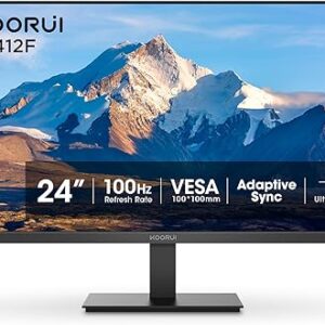 KOORUI 24-inch Monitor Full HD 100Hz