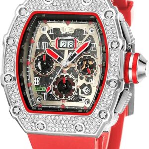 FANMIS Men’s Diamond Chronograph Sports Watch