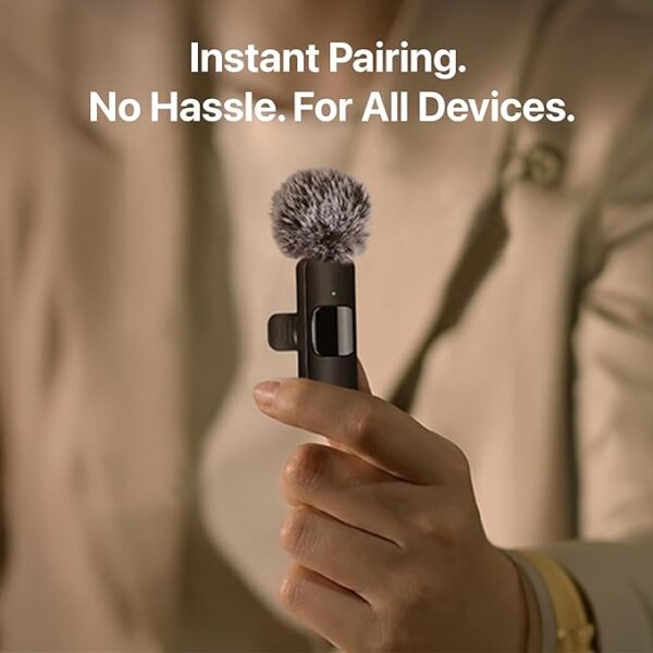 Mini Mic Pro Wireless Microphone – Crystal-Clear Wireless Amazing Lavalier Mic for iPhone/Android 2025 - Image 2