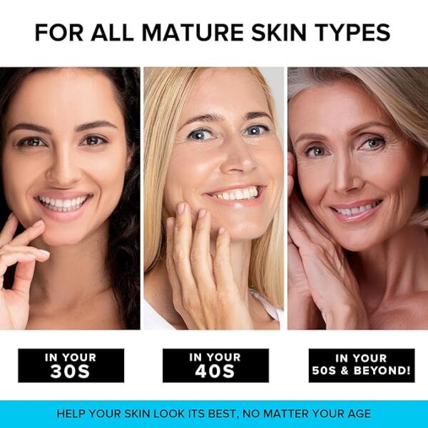 SimplyVital Anti-Aging Face Moisturizer – Powerful Collagen & Retinol Cream for Firm, Hydrated Skin 1.7 fl.oz - Image 2