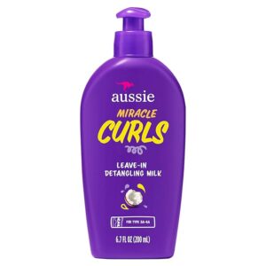 Aussie Miracle Curls Detangling Milk with Coconut Oil
