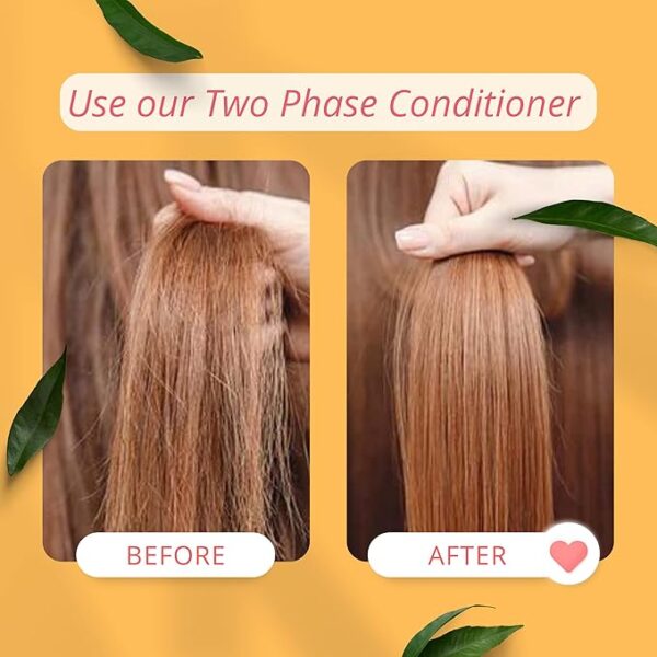 Morfose Biotin Two‑Phase Leave‑In Conditioner –  Best Fast‑Acting Repair for Dry, Damaged & Brittle Hair, 13.5 oz - Image 3