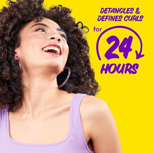 Aussie Miracle Curls Detangling Milk with Coconut Oil – Paraben-Free Leave-In Treatment for Curly Hair, 6.7 fl oz - Image 2