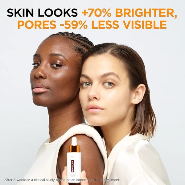 L'Oreal Revitalift Vitamin C Serum – Best Brightens & Smooths Skin, 1 oz - Image 3