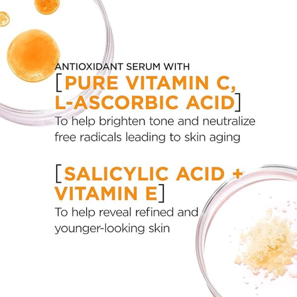 L'Oreal Revitalift Vitamin C Serum – Best Brightens & Smooths Skin, 1 oz - Image 5