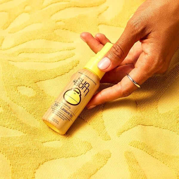 Sun Bum 3‑in‑1 Leave‑In Conditioner – Best Vegan Detangler, UV Protector & Anti‑Frizz Leave‑In Spray - Image 3